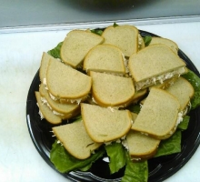 Catering - Tuna on Rye Platter