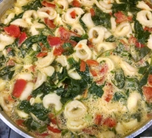 Chicken Tortellini Soup