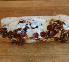 The Perfect Pizza Steak w/ Pepperoni
